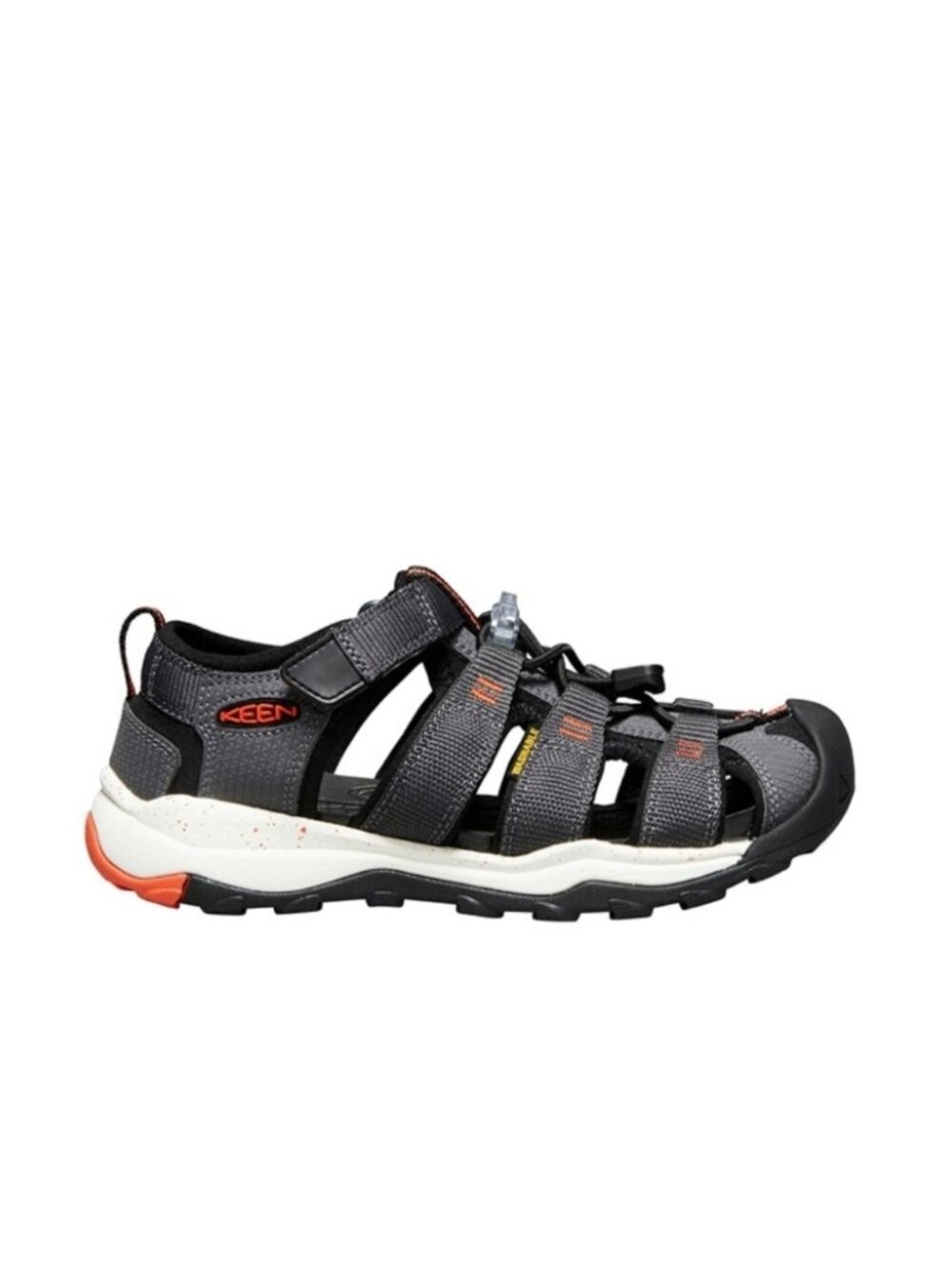 KEEN Newport Neo H2 Magnet Spice Orange Black Youth Kids Size 3 Sandals Shoes